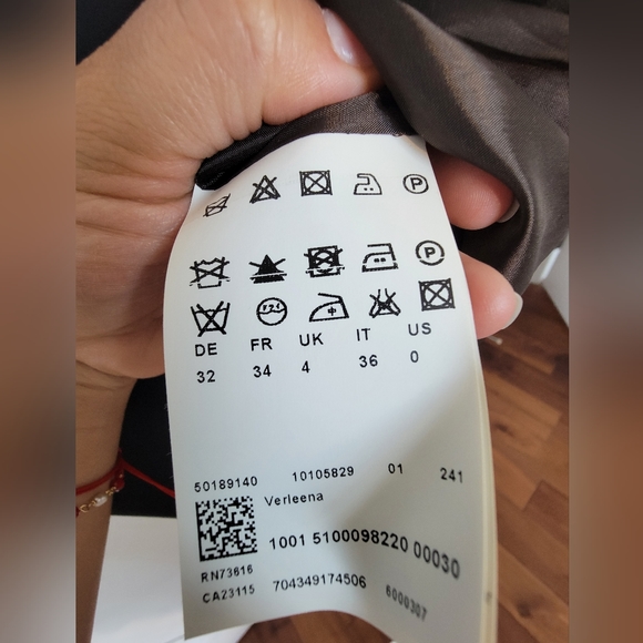 Pre-owned BOSS Women Pencil Skirt, Size 0, Black - Picture 12 of 13